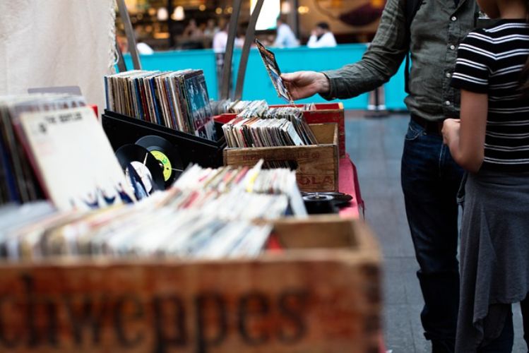 Regular stall-holders at local/regional record fairs in Middlesbrough and Northallerton